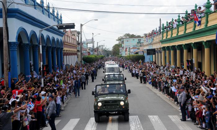 Cortejo funebre del Comandante en Jefe Fidel Castro Ruz. CAMAGUEY