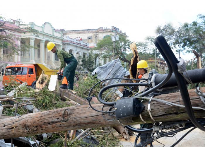 Tornado en la capital Municipio 10 de Octubre, Barrió Víbora Mónaco Recuperación