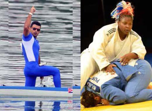 Serguey Torres e Idalis Ortiz..