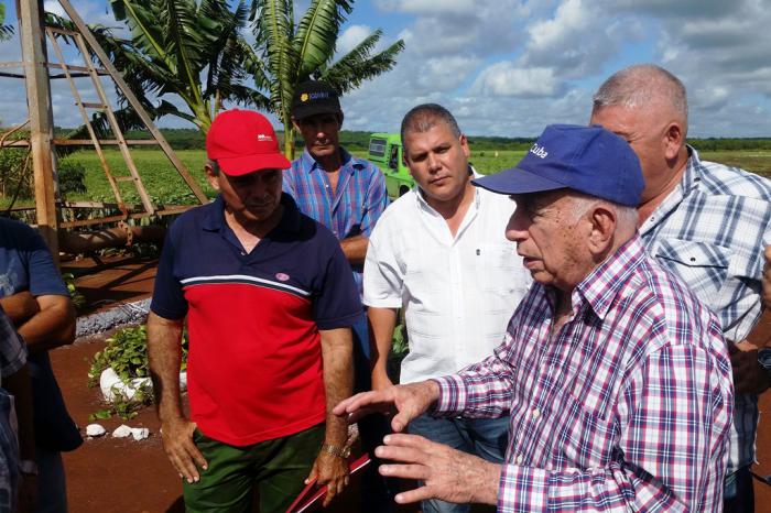 Jose Ramón Machado Ventura visita Villa Clara