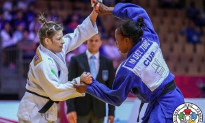 Maylín del Toro versus Tina Trstenjak, en su combate final. 