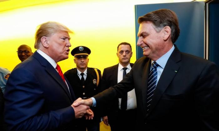 trump y bolsonaro