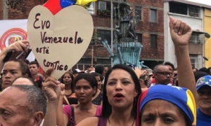 Venezuela apoya a Evo 