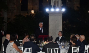 Diaz canel y los reyes de españa