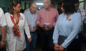 Díaz Canel en Guantánamo