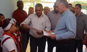 Díaz-Canel en Guantánamo