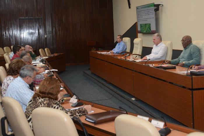 Presidente cubano chequea acciones para incrementar producción de alimentos y ofertas