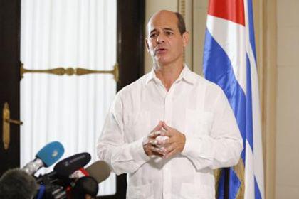 Viceministro de Relaciones Exteriores de Cuba, Rogelio Sierra Díaz