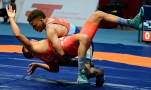 Ismael Borrero competirá en Tokio como uno de los hombres con opción al oro en los 67 kilogramos. Foto: Ricardo López Hevia