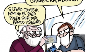 nomina electrónica o chequera