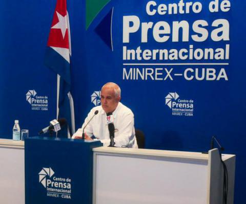 El Director General de Asuntos Bilaterales del Ministerio de Relaciones Exteriores de la República de Cuba, Emilio Lozada García, realizó este sábado una declaración en representación de la Isla sobre