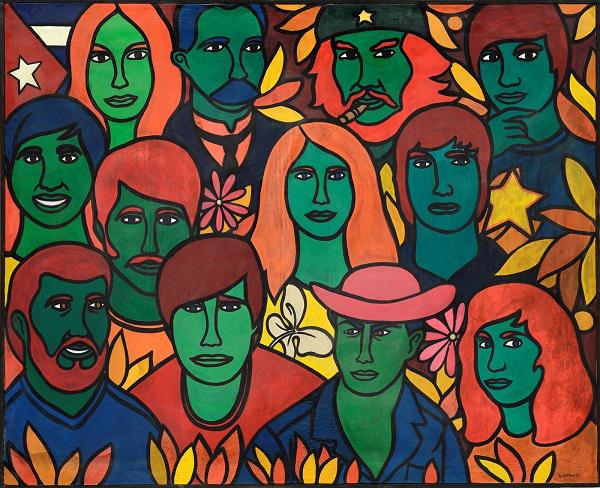 Obra del artista cubano Raúl Martínez