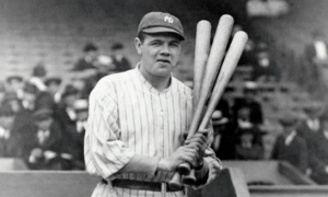 Babe Ruth está considerado como uno de los mejores jugadores de béisbol de todos los tiempos