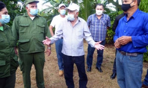 José Ramón Machado Ventura en Pinar del Río