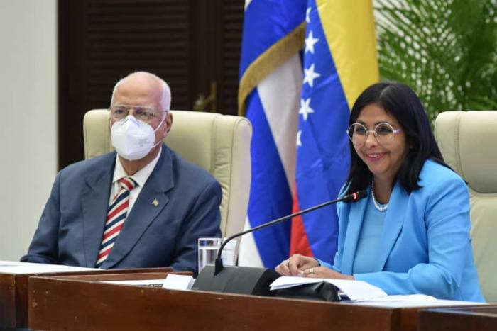 Recibió el Presidente Díaz-Canel a la Vicepresidenta Ejecutiva de Venezuela