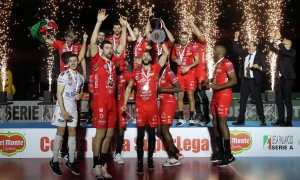 VOLLEY PALLAVOLO. Finale Del Monte Coppa Italia Superlega 2021. 
Lube Civitanova - Sir Safety Perugia