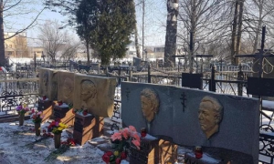 Imágenes del homenaje a Yuri Gagarin