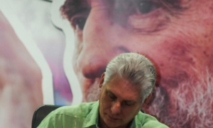 Balance anual del Ministerio del Trasporte 2020, Presidido por Miguel Díaz Canel Bermúdez, Presidente de la República de Cuba, Jorgé Luis Tapia Fonseca, Vice1er Ministro, Ricardo Cabrisas Ruiz, Vice 1er Ministro, Esteban Lazo Hernández, Presidente de la ANPP, Ulises Guilarte de Nacimiento, Secretario de la CTC y Mercedes López Acea, Miembro del Secretariado del CCPCC y el Ministro del Transporte,  Eduardo Rodríguez Dávila.