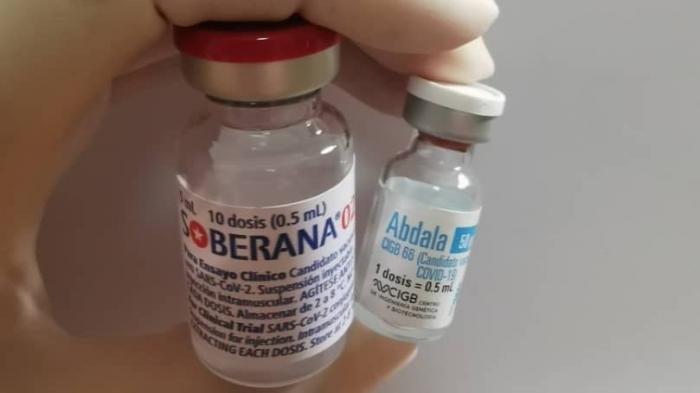 Candidatos vacunales Soberana 02 y Abdala