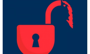 Cartel contra el bloqueo