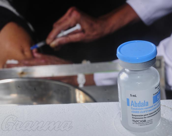 Abdala con más de un 92 porciento de efectividad.