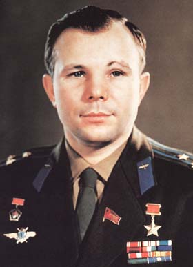 Yuri Gagarin, con solo 27 años, fue el primer hombre en la historia en volar al Cosmos.