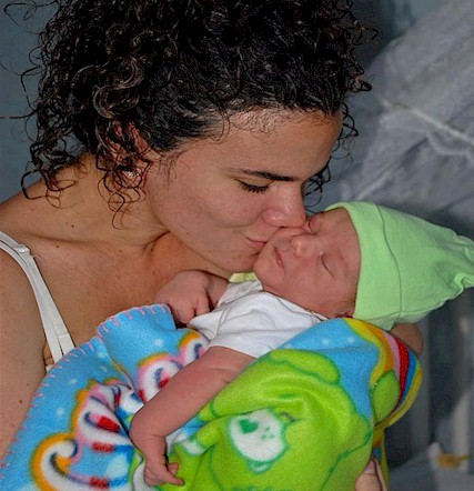 In Cuba, 2013 the infant mortality rate was 4.2 for every 1,000 live births, the lowest in the Americas. Foto: Anabel Díaz
