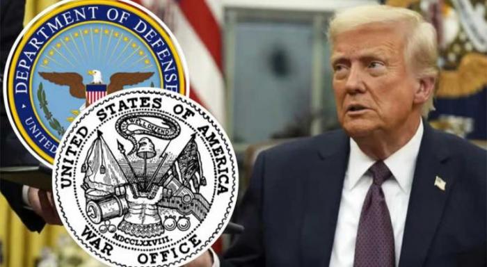 Trump firmará orden para cambiar nombre de Departamento de Defensa de EE. UU.