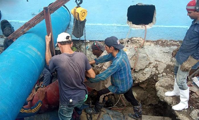 Aprovecha inversión caudal de la presa Gibara en Holguín