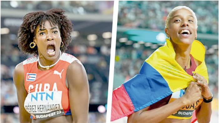 Leyanis Pérez y Yulimar Rojas, duelo en la cumbre mundial del triple salto