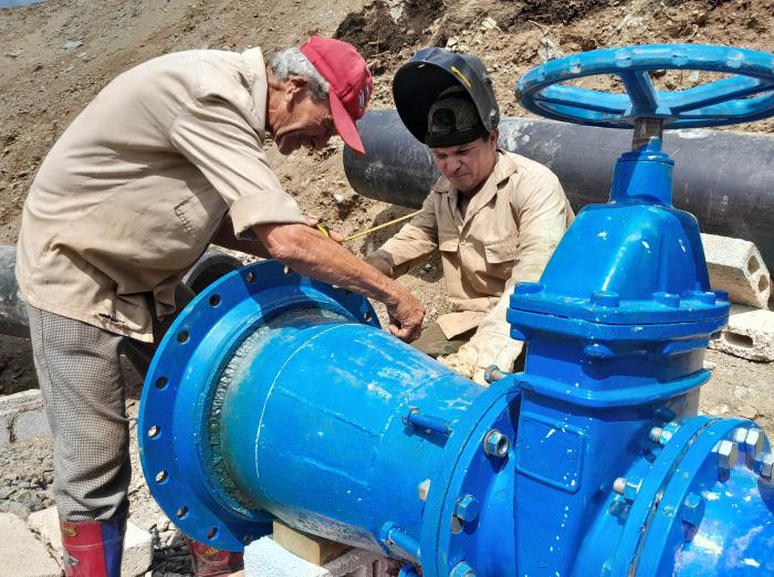 De una cota a la otra, para bombear toda el agua posible