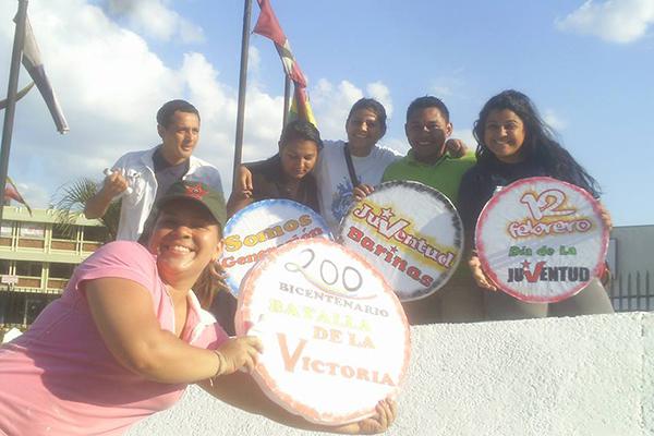 Festejos en Venezuela por el bicentenario de su independencia.