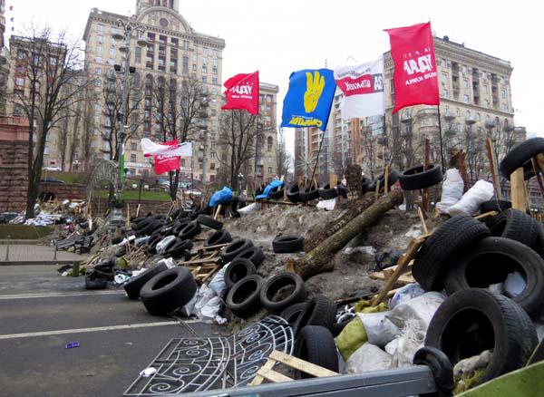 Protestas en Ucrania.