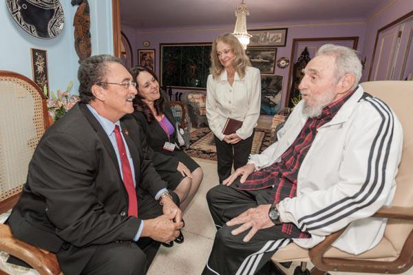 El primer ministro de Santa Lucía, se encuentra en Cuba para asistir a la II Cumbre de la CELAC.