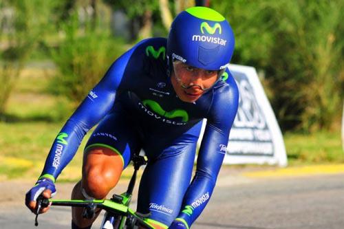 El cafetero de apenas 23 años, posee en su palmarés el título del giro al País Vasco, además, la fecha 20 del Tour de Francia 2013. Foto: Agenciasanluis.com