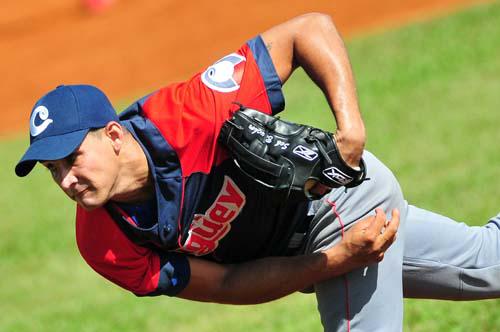 Norge Luis Ruiz sufrió cuatro derrotas por el poco apoyo ofensivo de sus compañeros.