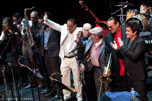 Maraca y las estrellas del jazz latino en el Chatelet, de París.