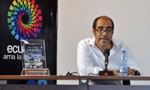 Alfredo Noriega en la Feria del Libro Cuba 2014