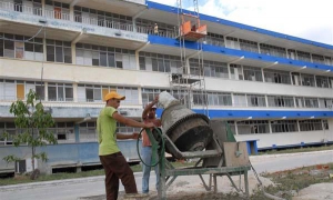 reparación capital del hospital Camilo Cienfuegos