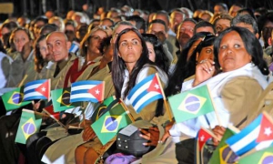 DESPEDIDA DE MEDICOS CUBANOS PARA BRASIL