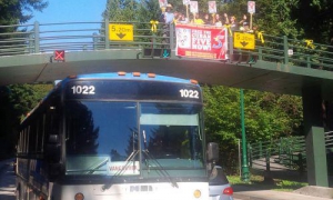 Canada protesta a favor de los cinco
