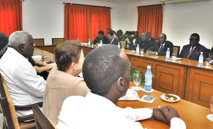 Lazo recibe al Primer Ministro de Namibia