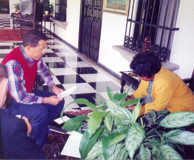 Chavez y Martha Rojas
