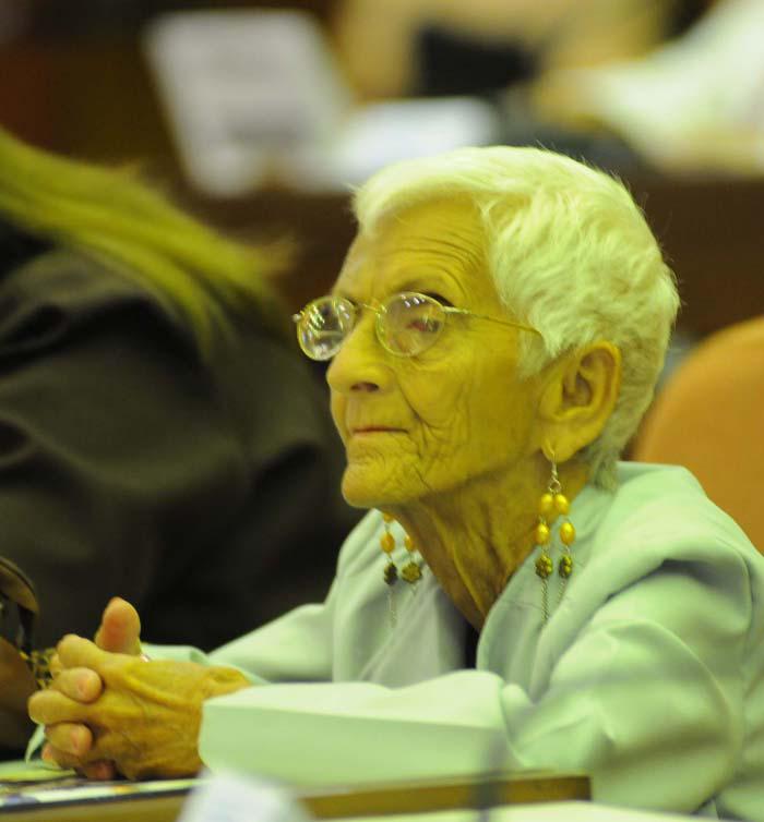 Delegada al Congreso de la FMC.