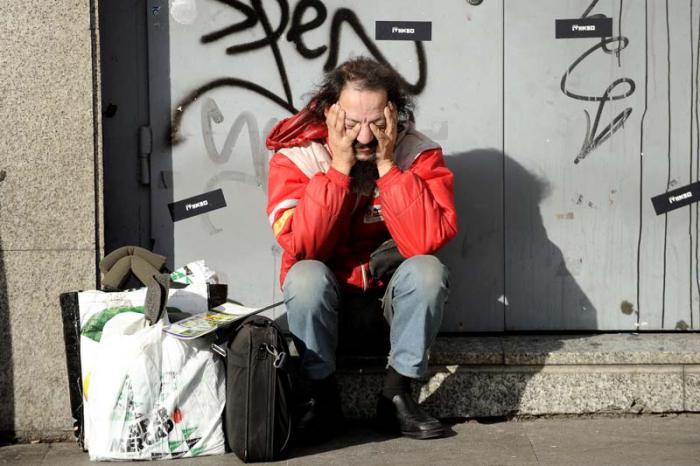 VAGABUNDOS / SIN TECHO POR LAS CALLES DE MADRID
MADRID