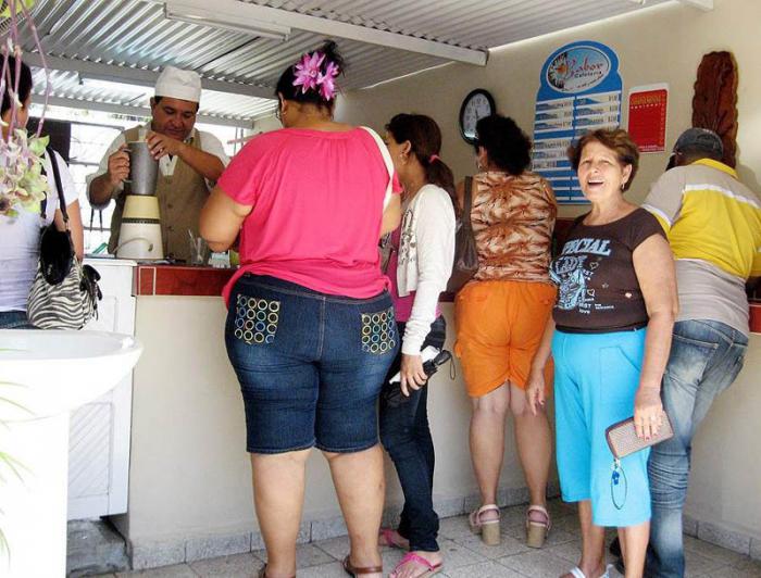 Elaboración y venta de alimentos.