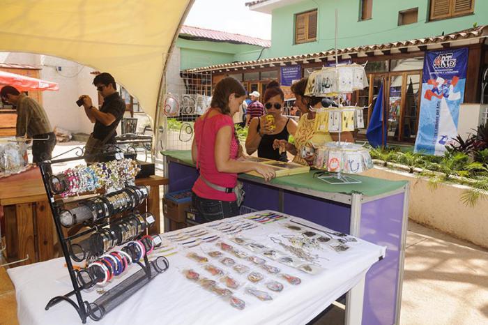 Feria cultural en el Sauce