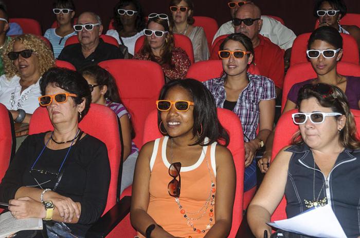 sala 3D en el Centro Cultural el Sauce