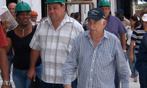 José Ramón Machado Ventura junto a Félix Duarte