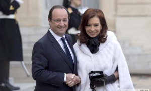 Cristina y Presidente Fránces